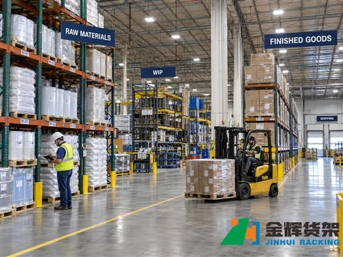 Rak Pallet untuk Gudang Pembuatan: Cara Menyimpan Bahan Mentah, WIP dan Barangan Siap